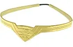 Bioworld DC Comics Wonder Woman Gold Tiara Movie Superhero Costume Cosplay Stretch Band