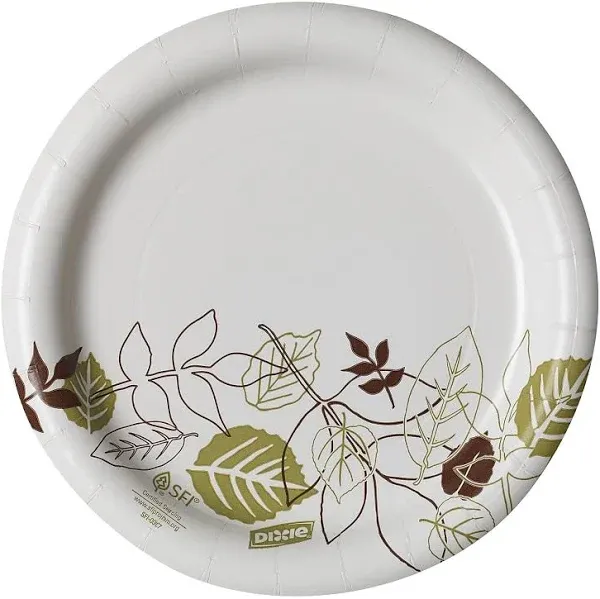 Dixie Pathways Soak-Proof Shield Mediumweight Paper Plates