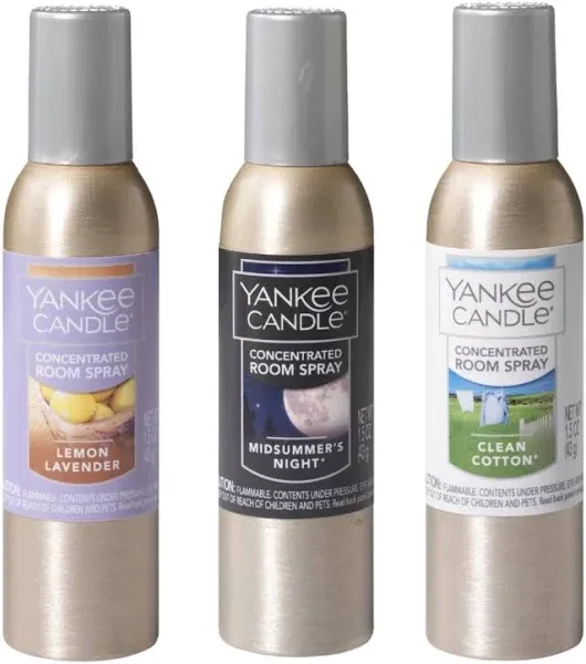 Yankee Candle Clean Cotton Concentrated Room Spray