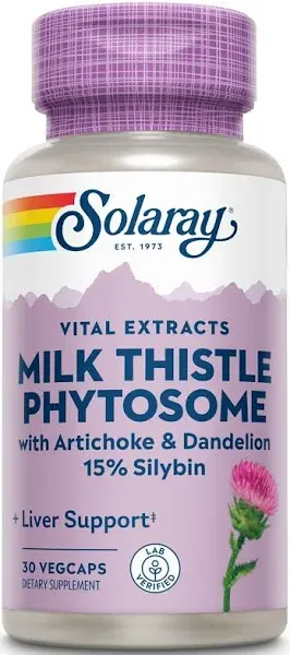 Solaray Milk Thistle Phytosome Capsules