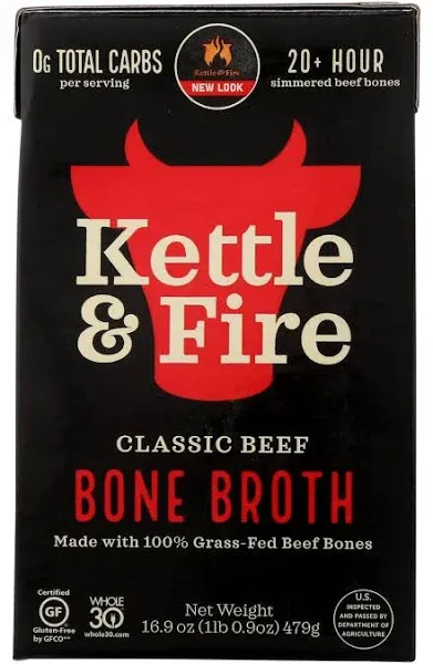 Beef Bone Broth Kettle Fire