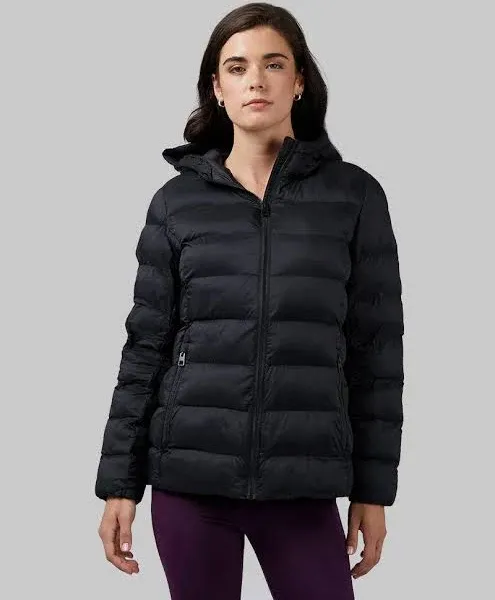 32 Degrees Women's Lightweight Packable Hooded Jacket