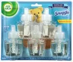 Air Wick Life Scented Oil Plug In Fragrance, Snuggle Fresh Linen - 5 pack, 0.67 fl oz refills