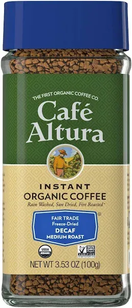 Cafe Altura Organic Fair Trade Decaf