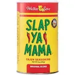 Slap Ya Mama All Natural Cajun Seasoning from Louisiana, Original Blend, MSG Free and Kosher, 8 Ounce Can, Pack of 6