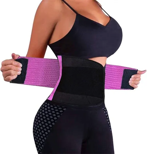 Venuzor Women's Waist Cincher Trimmer Sport Girdle Belt