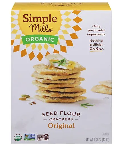 Simple Mills Organic Seed Crackers