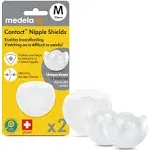 Medela Contact Nipple Shields With Carrying Case, M (2 ct)