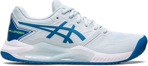 ASICS Women&#039;s Gel-Challenger 13 Tennis Shoes Size 9.5 M, White/Blue, 31123