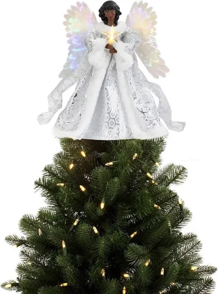 Mr. Christmas Fiber Optic Angel Tree Topper