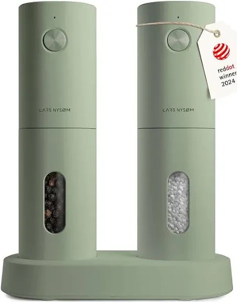 LARS NYSM Electric Salt and Pepper Grinder Set