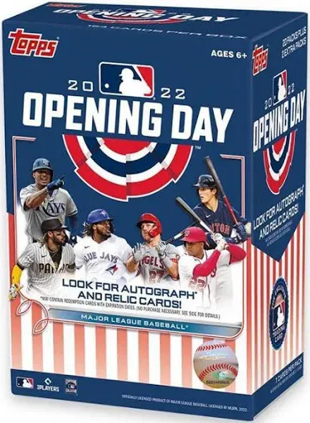 Topps: 2022 Baseball Opening Day Sealed - Hobby Box