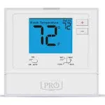 Pro1 Iaq T721 2 Heat / 1 Cool Non-Programmable Thermostat