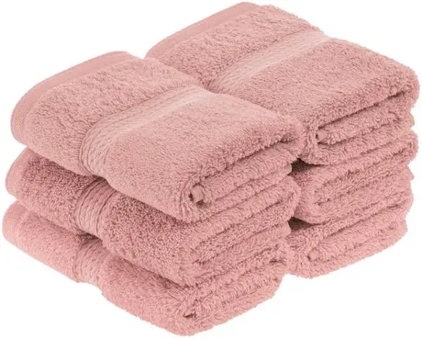 Superior 900 GSM Solid Egyptian Cotton 6-Piece Face Towel Set