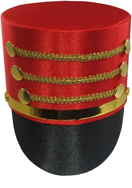 Majorette Ring Master Toy Soldier Drum Major Nutcracker Drummer Boy Costume Hat