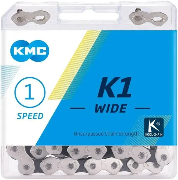 KMC BMX Chain K1 Wide 1/2 x 1/8&#034; Old School Fixed Bikes 110L