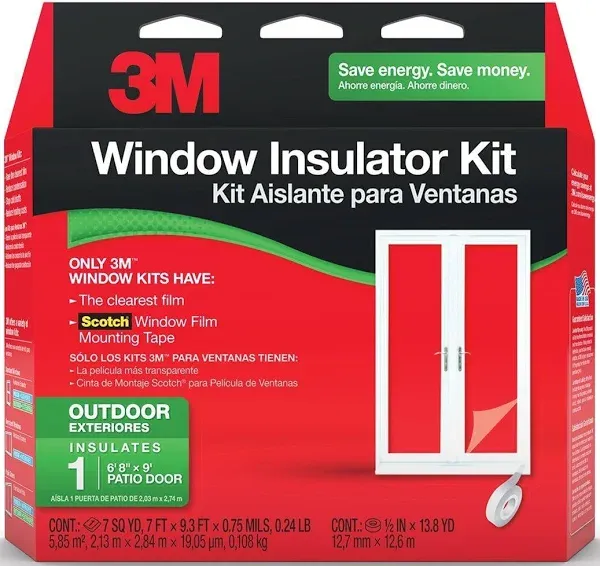 3M Patio Door Insulator Kit