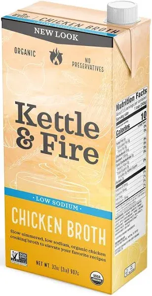 Kettle Fire Broth Chicken