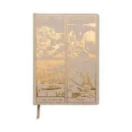 Anderson Design Travel Planner 192 Pages Cloth Hard Cover Foil Accents Hand Sewn