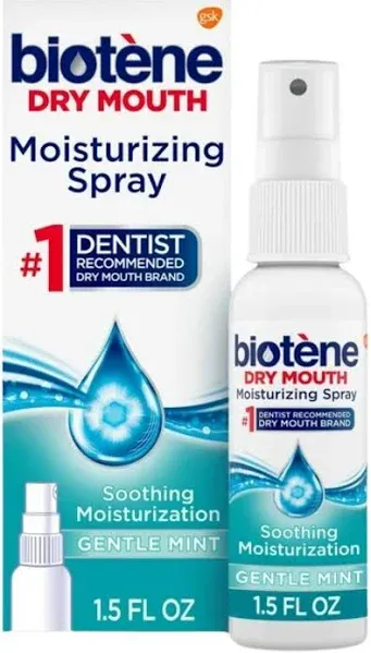 Biotene Mouth Spray Moisturizing Gentle Mint - 1.5 Fl. Oz.