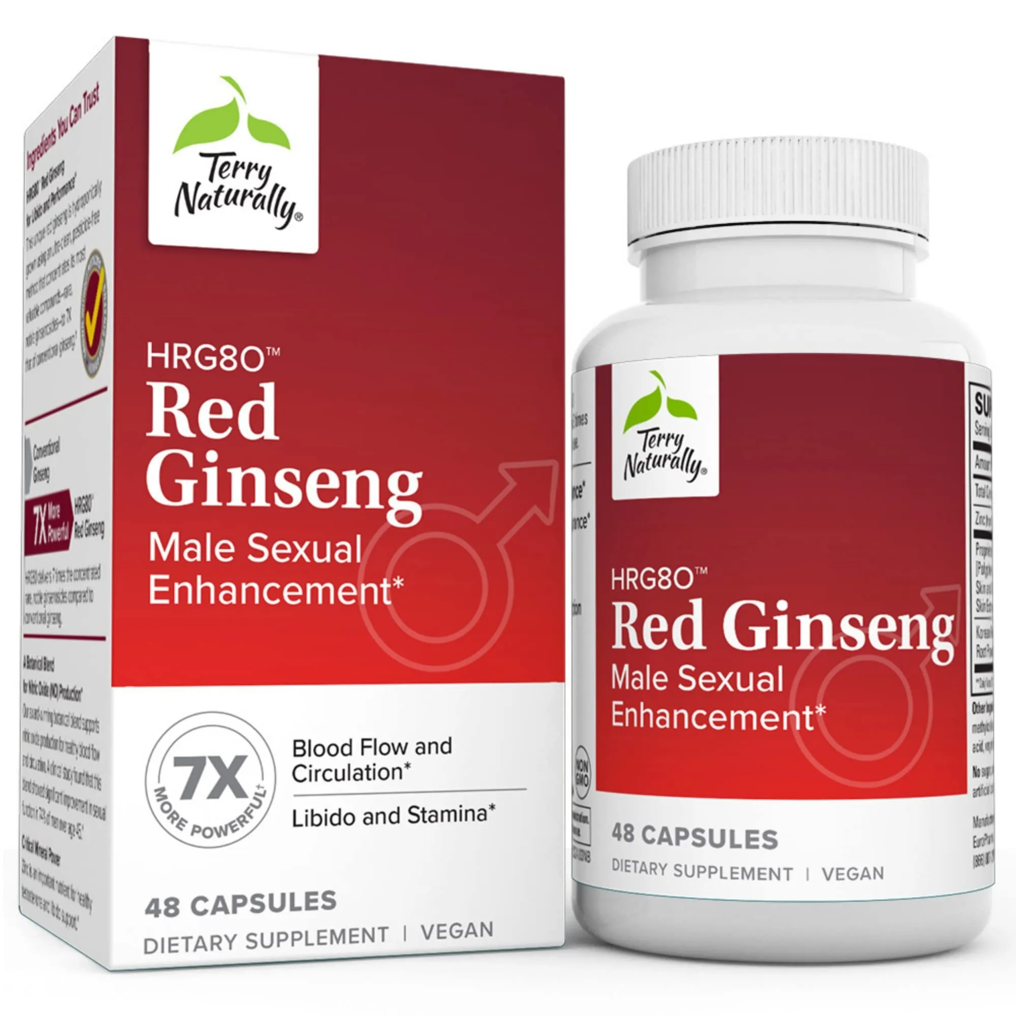 Terry Naturally HRG80 Red Ginseng Energy