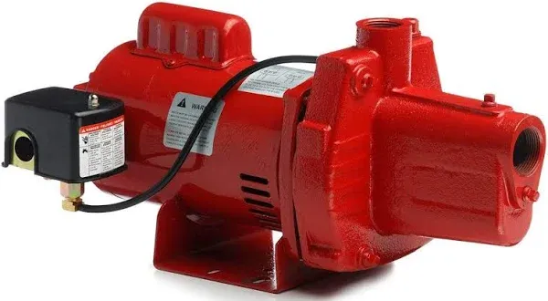 Red Lion RJS-100-PREM 1 HP, 23 GPM, 115/230 Volt, Premium Cast Iron Shallow W...