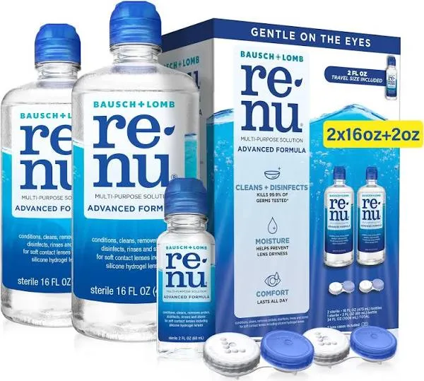 Contact Lens Solution Renu Multi-Purpose Advanced Formula