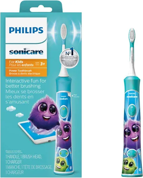 Philips Sonicare for Kids Bluetooth Connected Rechargeable Toothbrush.