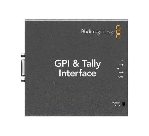 Blackmagic GPI and Tally Interface