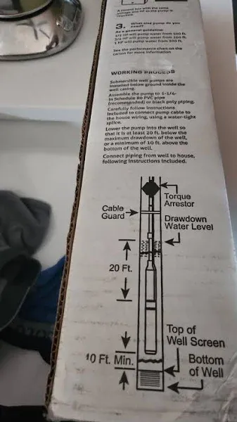 Zoeller 1/2-HP 230-Volt Stainless Steel Submersible Well Pump