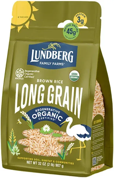 Lundberg Organic Rice Brown Long Grain