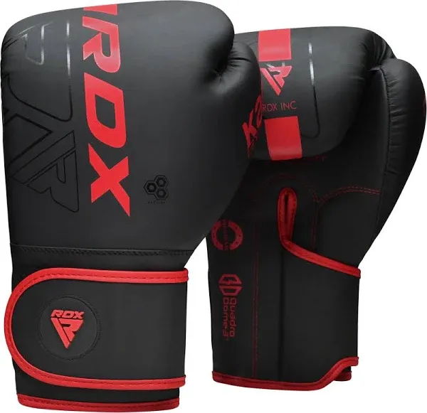 RDX Boxing Gloves Men Women, Pro Training Sparring, Maya Hide Leather Muay Thai MMA Kickboxing, Adult Heavy Punching Bag Gloves Mitts Focus Pad