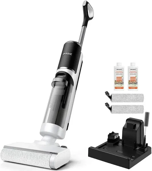 IMAGIC M3 Wet Dry Vacuum Cleaner, Cordless Vacuum Mop All in One for Hard Flo...