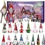 Christmas Gnome Advent Calendar 2024 with Gnome Dolls Christmas Decor Holiday