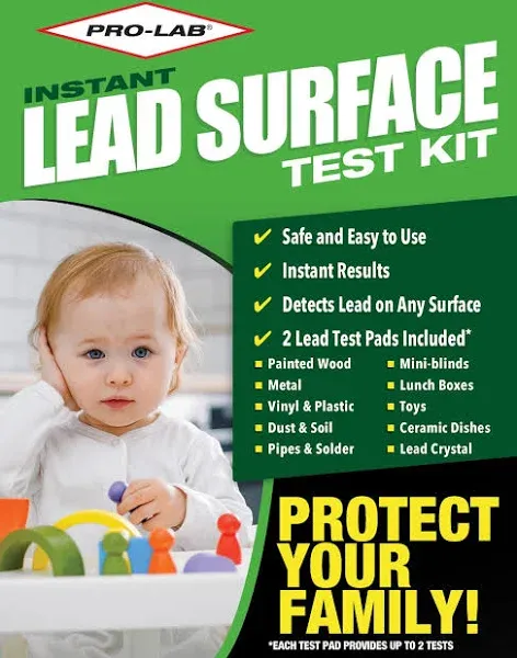 Pro-lab Lead Surface Do It Yourself DIY Test Kit LS104