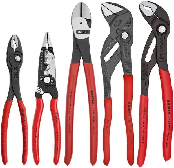 Knipex Core Pliers Set in Tool Roll