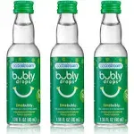 Sodastream Bubly Drops, Lime, 1.36 Fl Oz (Pack of 3)