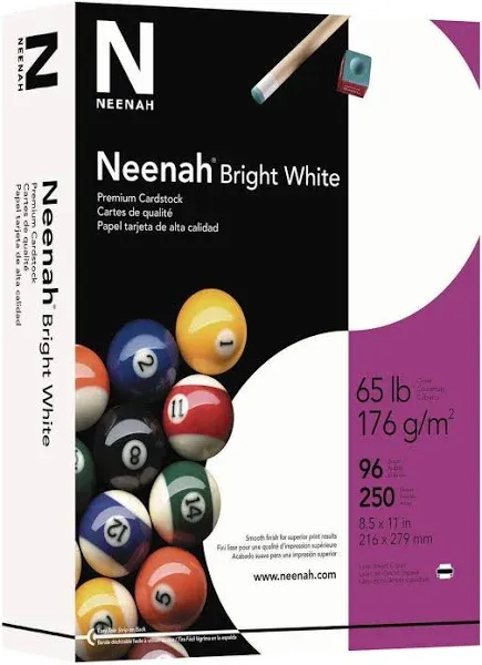 Neenah Bright White Cardstock