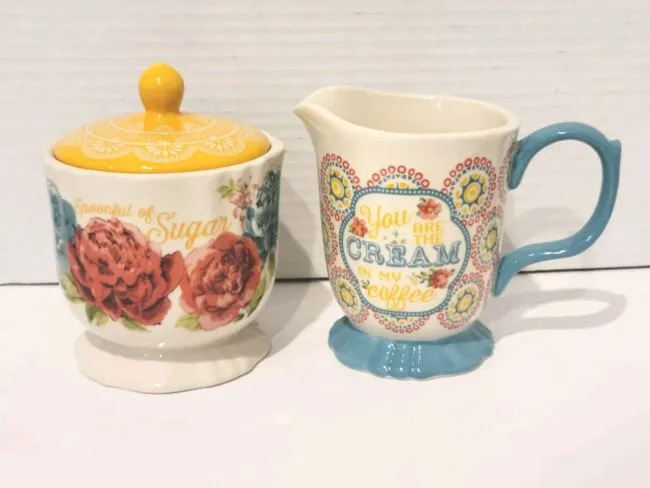 The Pioneer Woman Blossom Jubilee Creamer and Sugar Pot Set