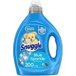 Blue Sparkle Snuggle Liquid Fabric Softener