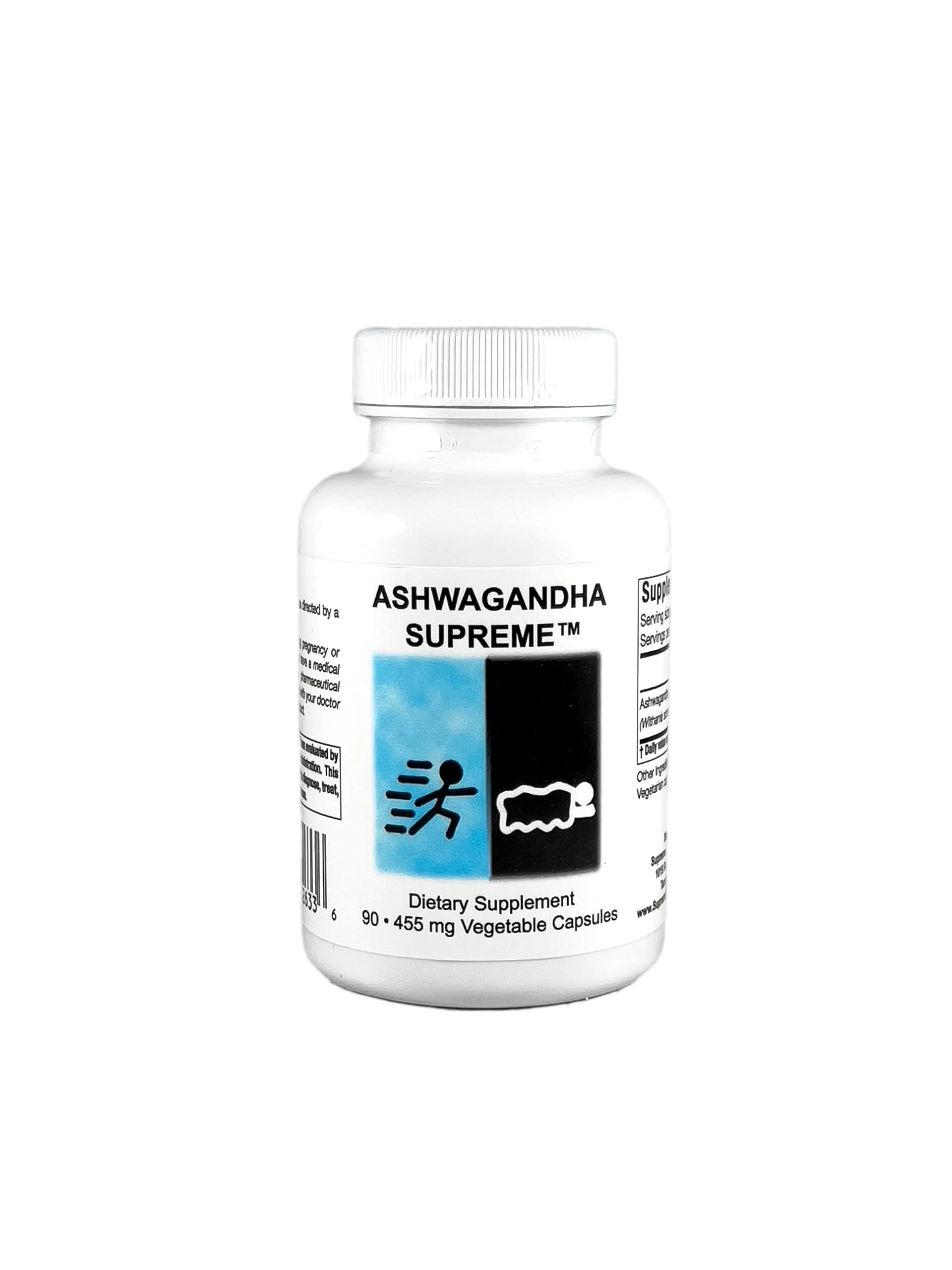 Ashwagandha Supreme™ by Supreme Nutrition Products - 455 mg/ Capsule - 90 Caps