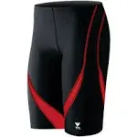 TYR Men's Alliance Splice Jammer - Black/Red, 34