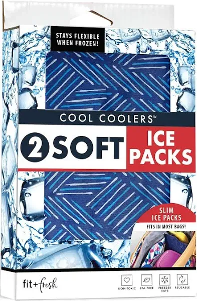 Fit & Fresh Cool Coolers Soft Ice Packs