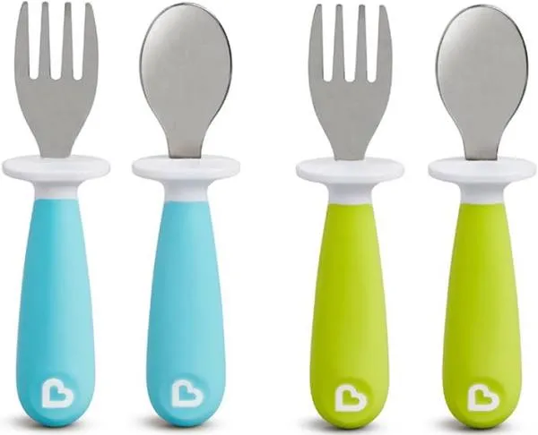 Munchkin Raise Toddler Fork and Spoon Set