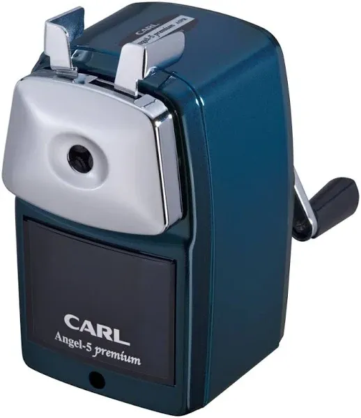 Carl Angel-5 Premium Hand- Cranked Pencil Sharpener