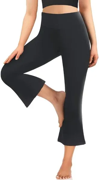 MOREFEEL Women’s Bootcut Yoga Pants - Flare Leggings for Women High Waisted Active Leggings Workout Lounge Jazz Dress Pants