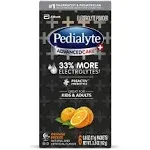 Pedialyte Advanced Care+ Electrolyte Powder, Strawberry Freeze - 6 pack, 0.6 oz packets