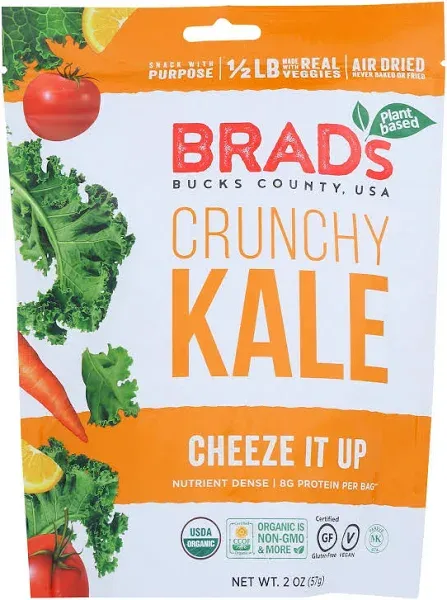 Brad's Plant Based Crunchy Kale Cheeze It Up