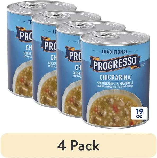 Progresso Traditional Chickarina Soup 19 oz Can