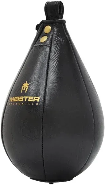 MEISTER SPEEDKILLS GENUINE LEATHER SPEED BAG - LARGE - Boxing Punching Training